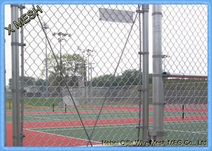 スポーツの塀に使用する電流を通された鎖リンク塀