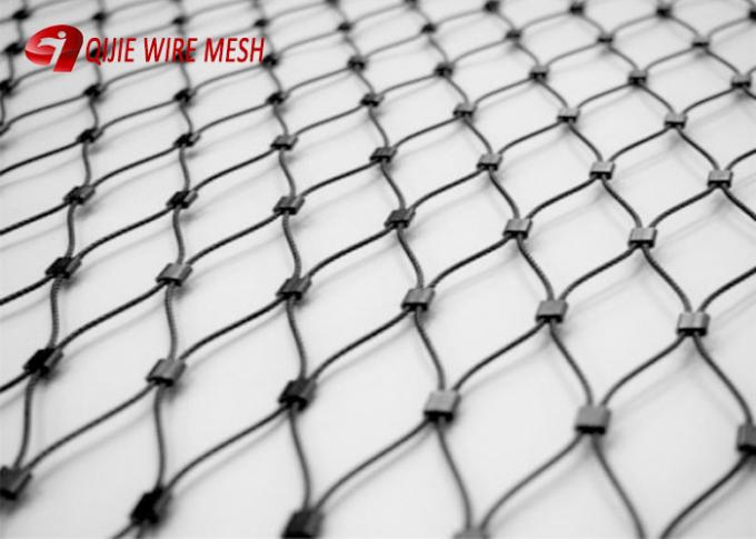 ステンレス鋼ferruledロープの網