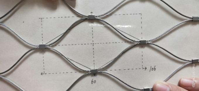 ステンレス鋼ロープの網