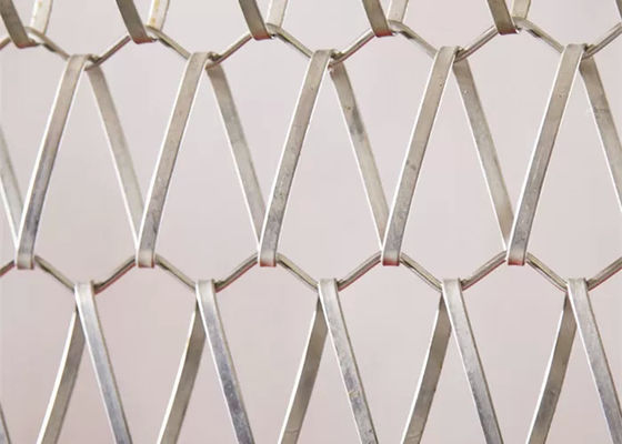 メタルリンクスピラル 3mm カーテン用網状の装飾用ワイヤ網パネル