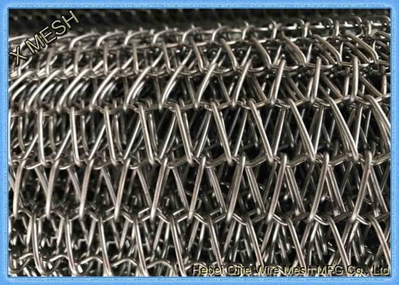 適用範囲が広いフリーザーの螺線形の金属の網のコンベヤー ベルト156&quot;食品加工のための幅