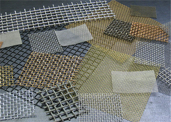 1-120 Mesh Stainless Steel Crimped Wire Mesh / Cloth / Net For Smoking Pipe