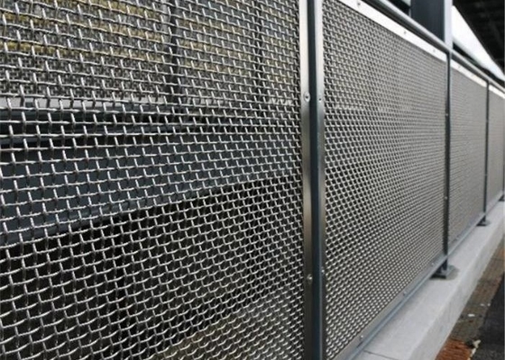 重い亜鉛はチェーン・リンクの塀の生地の境界壁によって電流を通された鋼鉄に塗りました