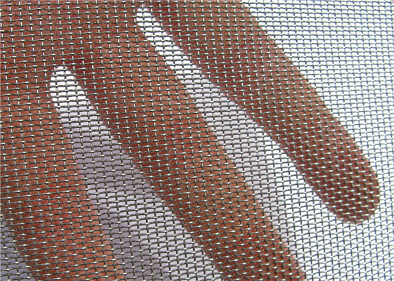 銀304の316正方形の金網、フィルターのためのステンレス製の編まれた網の使用