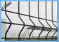 高い安全性のための3Dによって曲げられるポリ塩化ビニールの上塗を施してある鋼線の網の保護の塀のパネル
