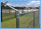 電流を通された庭の金網のチェーン・リンクの防御フェンス50x50 Mmのサイズ