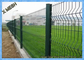 ポリ塩化ビニールの上塗を施してある金網の塀のパネル、金属線の塀の網サイズ50*200mm