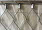 Knotted Type Metal Wire Mesh SS316 Wire Rope Mesh Fencing 1.2 Mm To 4.0 Mm CE SGS