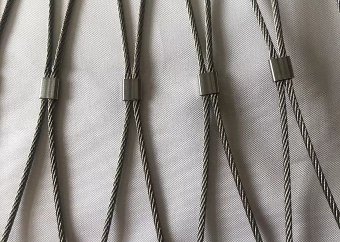 ステンレス鋼 ワイヤー ロープの網