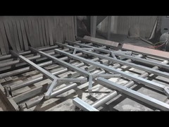 空港サービス エリアのためのポリ塩化ビニールのコーティングと囲うV-shapeの曲がるカーブ