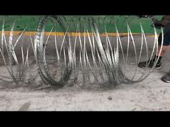 800mm 直径 コンチェルティーナ レーザーワイヤ 平面包装 Bto-20