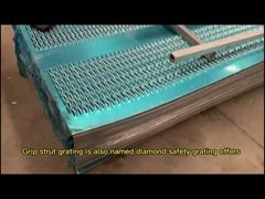 ステンレス2MM亜鉛メッキ鋼グレーチング 240 * 4020MM / 滑り止めトレッドプレート