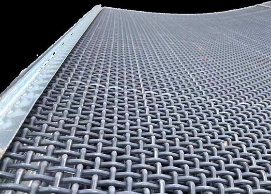 振動スクリーンの網の高いマンガン65Mnの鋼線の石切り場鉱山の粉砕機のふるいスクリーンの網の工場価格