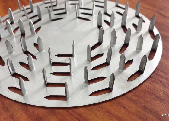 4" 5" 6" 硬木の柱や木材の裂け目防止のためのガルバン化抗裂板