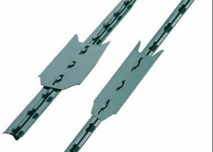 Hd 6 フィート鋼のフェンスポストをプレートで電化