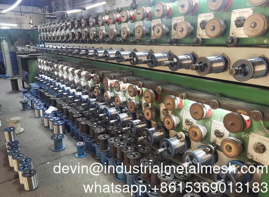 ISO認証付きワイヤーメッシュ用304 3.0mmステンレス鋼線 (0.3-3.0mm)