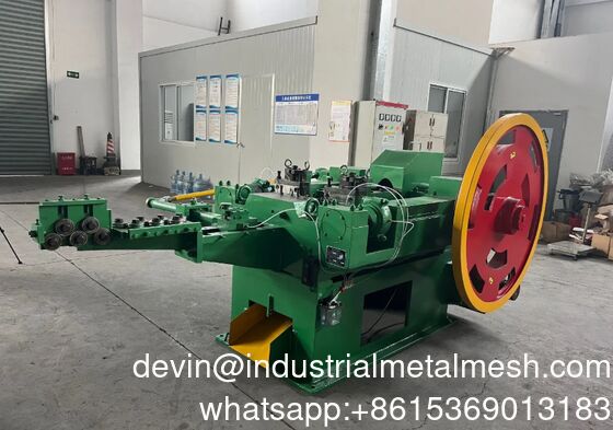 インド、エチオピア、インドネシア向け小型鉄/コンクリート釘製造機価格