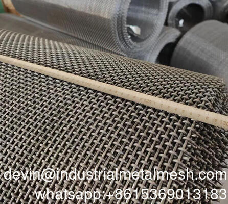 High Quality Manganese Wear-Resisting Vibrating Screen Mesh