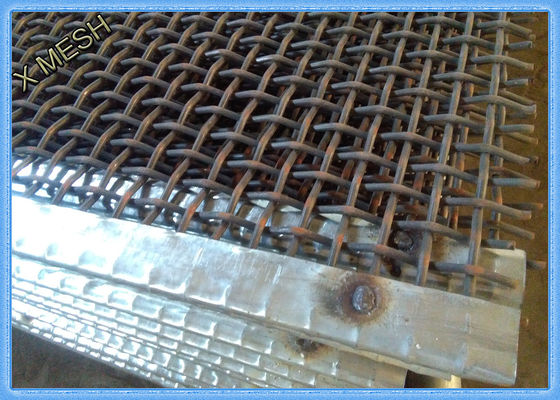 1.5x2m振動スクリーンメッシュ高炭素鋼角穴