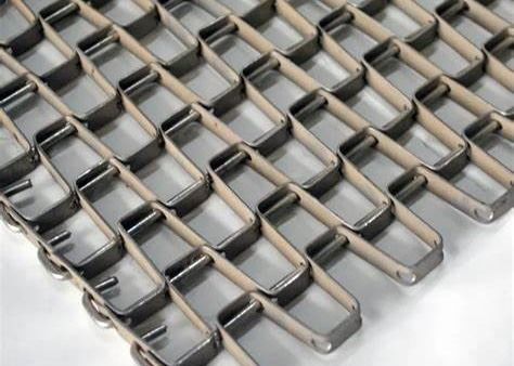 T-316 不同鋼の平面ワイヤ網コンベヤーベルト 食品焼物用