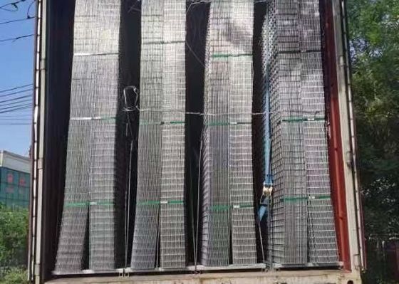 10 x 10 Cmの構造のための高い補強の電流を通された溶接された金網シート