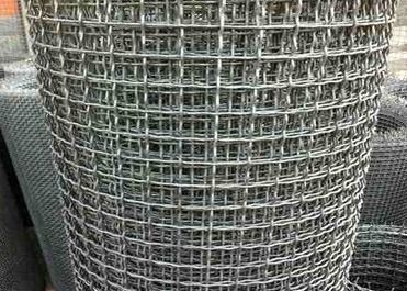 溶接ステンレススチール織ワイヤメッシュ、アルミニウムクリンプメタルメッシュパネル1.20m X 100m