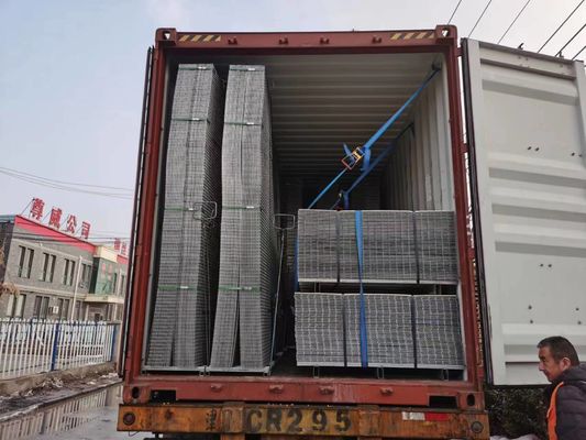 熱浸し 熱熱加熱 溶接線網 パネル / 溶接線網 1/4 インチ