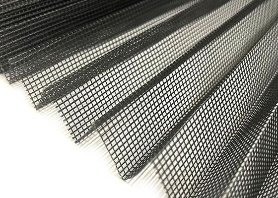 黒はスクリーン18x16が2.4mの幅X 10mを長く一致させるプリーツをつけられたカを着色した