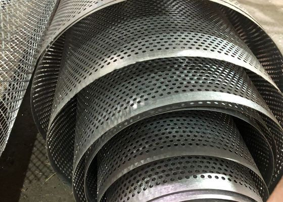 円形/正方形/ダイヤモンド穴があいた金属の網、パンチ穴の網を拡大しました