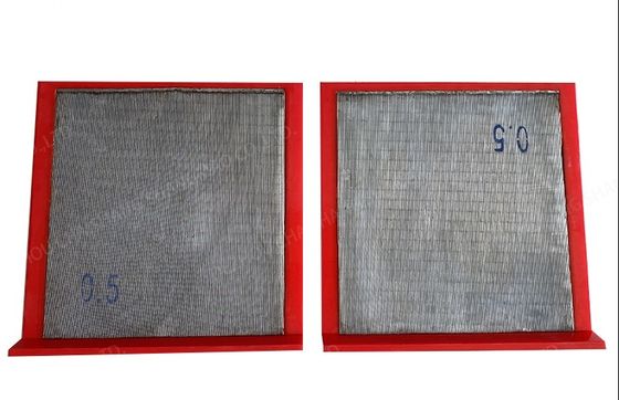 鉱山クイーンワイヤースクリーン 低圧損失 0.02mm-12.7mm 開口範囲