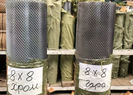 粉体塗装エキスパンド メタル メッシュ ダイヤモンド メッシュ 穴の形状