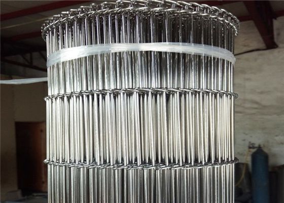 ステンレス鋼の食品工業50mmの金網のコンベヤー ベルト