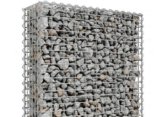 六角形の金網の編まれたGabionのバスケット2.7mmの直径