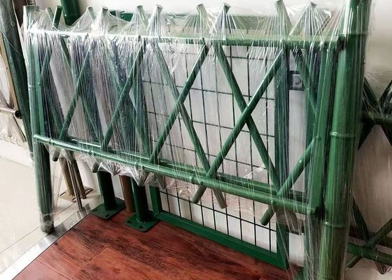 模倣 バンブー 川 公園 ガーデン フェンス 保護 レンディング 安全 ハンドル