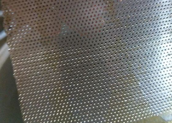 0.8mmの穴80mmの幅のステンレス鋼の穴があいたシートの円形の穴