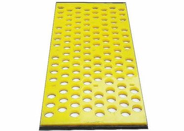 固定化か盲目になるポリウレタン鉱山スクリーンの網無し特に排水のために