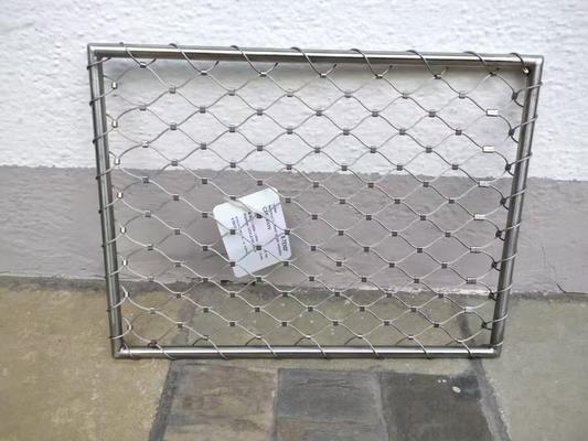 カスタムフェルールタイプ Inox 316 ワイヤーロープネット フレキシブルステンレス鋼ケーブル Webnet X Tend メッシュ