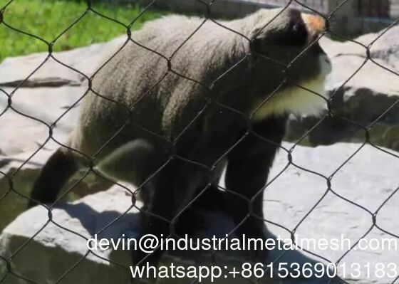 ホットセール フレキシブル ステンレス鋼ロープ メッシュ ワイヤーロープ メッシュ