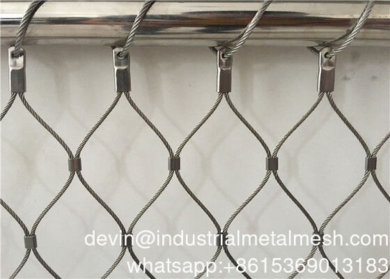 Zoo Wire Rope Mesh Wire Rope Reinforcement Mesh