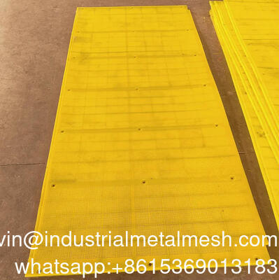 ポリウレタン 細いスクリーニングパネル 35% オープン エリア シリカ砂洗浄