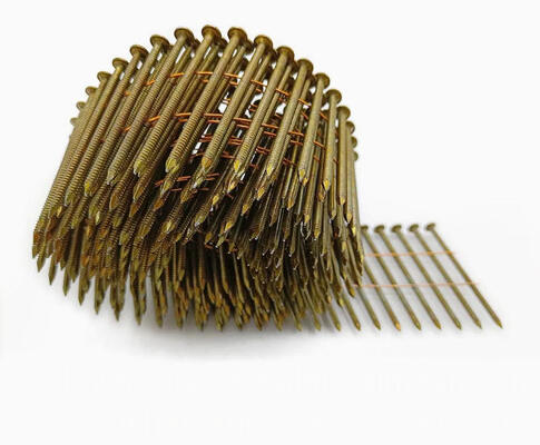 ジャンボサイズ パレットコイル釘 釘打ち