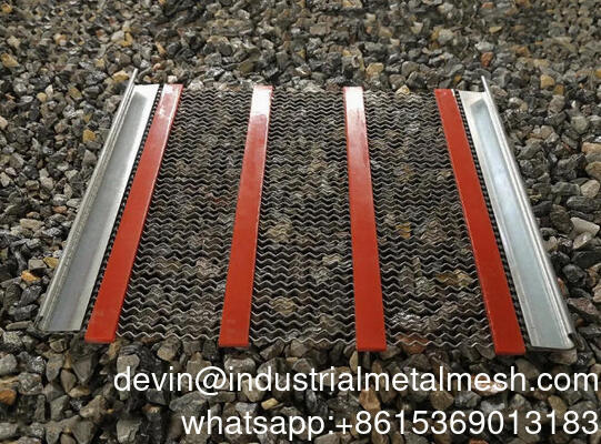 耐久性網 振動性スクリーニング網 鉱山および採石場でのアプリケーション