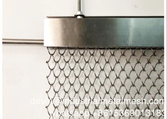 コイル・ドラペリー・ワイヤー・メッシュ メタル・メッシュ カーテン・デコレーション・ワイヤー・メッシュ