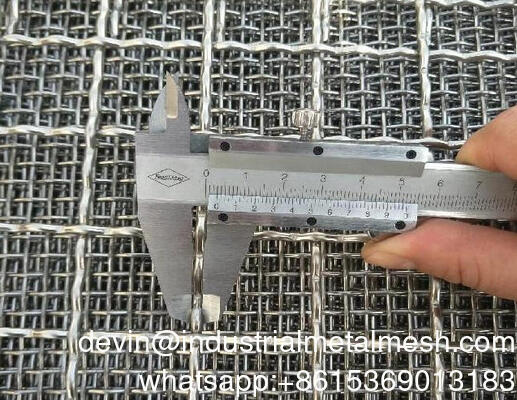 高品質のマンガンの振動スクリーン クリップワイヤーメッシュ 鉱山振動シート砂