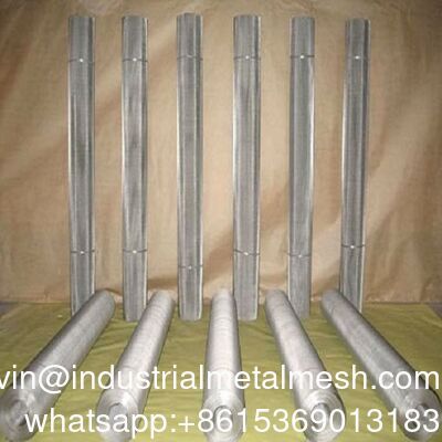 オーダーメイド 大型 平らなトウィル織物 304 316 ステンレス・スティール・ネット 織布ワイヤ・メッシュ・スクリーン