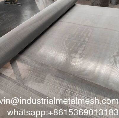 Qualified Plain Weave Woven Stainless Steel Wire Mesh Screen on Sale