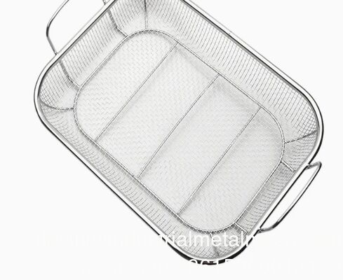 食品級ステンレス鋼バスケット オーダーメイド サイズ&形 ハンドヘルドワイヤー排水バスケット サンドリーズ 貯蔵,皿排水,果物の乾燥