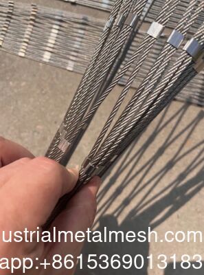 Stainless Steel Ferrule Woven Cable Rope Mesh: Beauty and Strength Combined