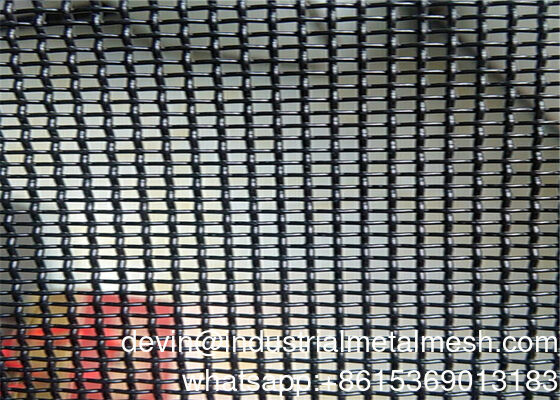 304 材料 090 直径 ブラック ステンレス スチール セキュリティ 窓スクリーン メッシュ