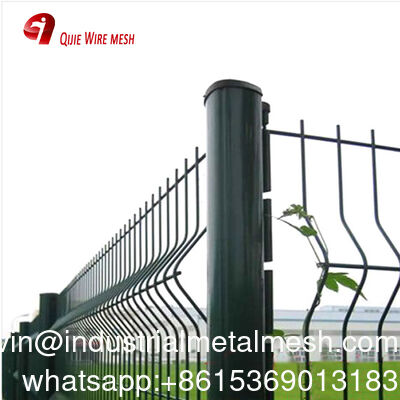 Powder Coated 3D Triangle Bend/3D Curved Welded Wire Mesh Fence